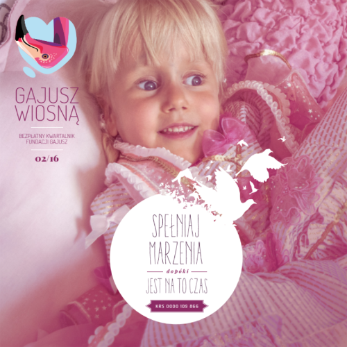 Kwartalnik Fundacji Gajusz wiosna 2016