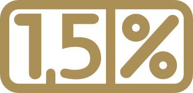 baner z obrazkiem 1,5% podatku
