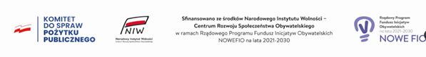 Logo projektów Komitetu do spraw pożytku Pubicznego